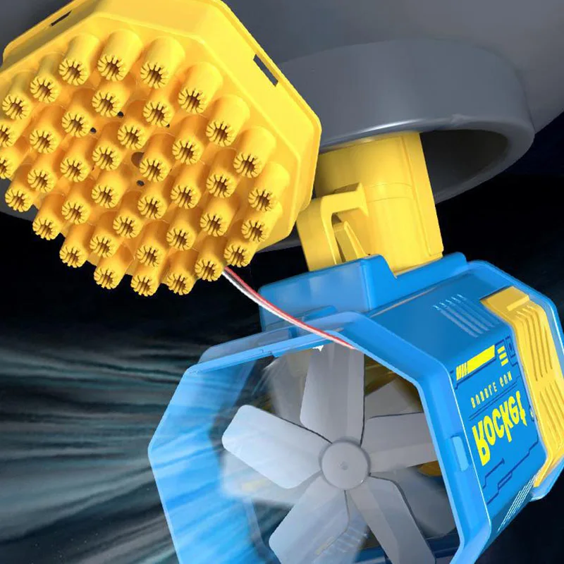 Оптовая продажа Лидер продаж автоматический электрический пистолет-пулемет Bazooka Bubble Gun 69 отверстие Bazoka игрушечный пистолет летняя игрушка