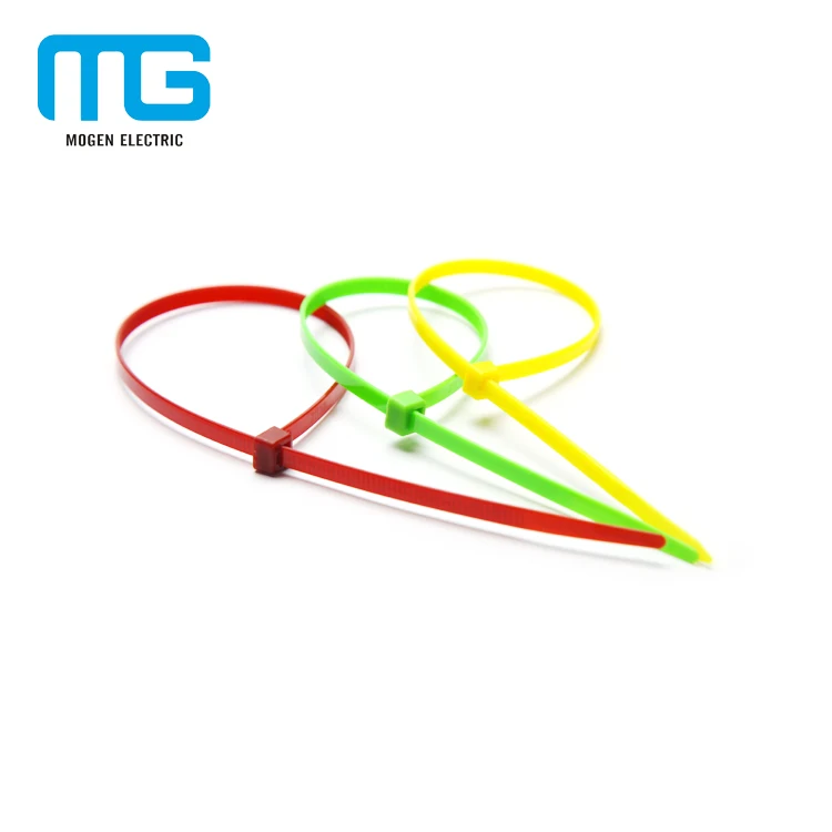 Nylon 66 Ce Certification Reusable Self-Locking COLOR Cable Tie Color