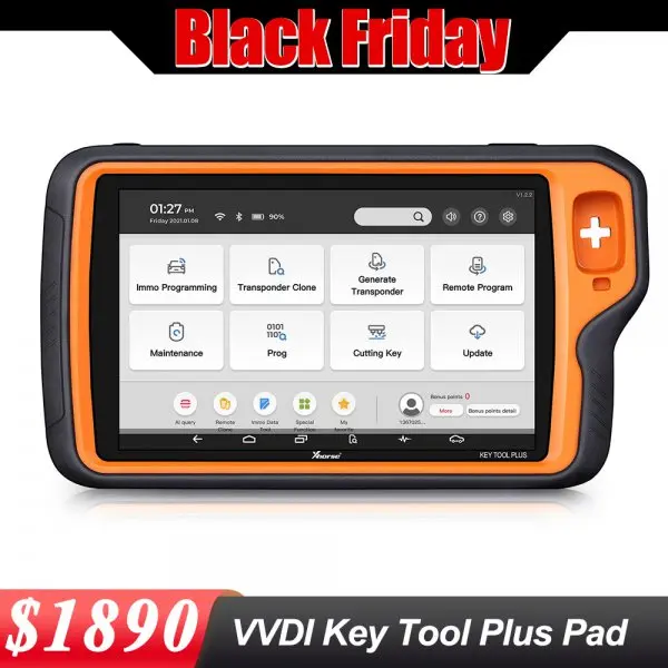 Оригинальный Xhorse VVDI Key Tool Plus Pad глобальная продвинутая версия поддерживает Benz BMW VW AUDI все в 1