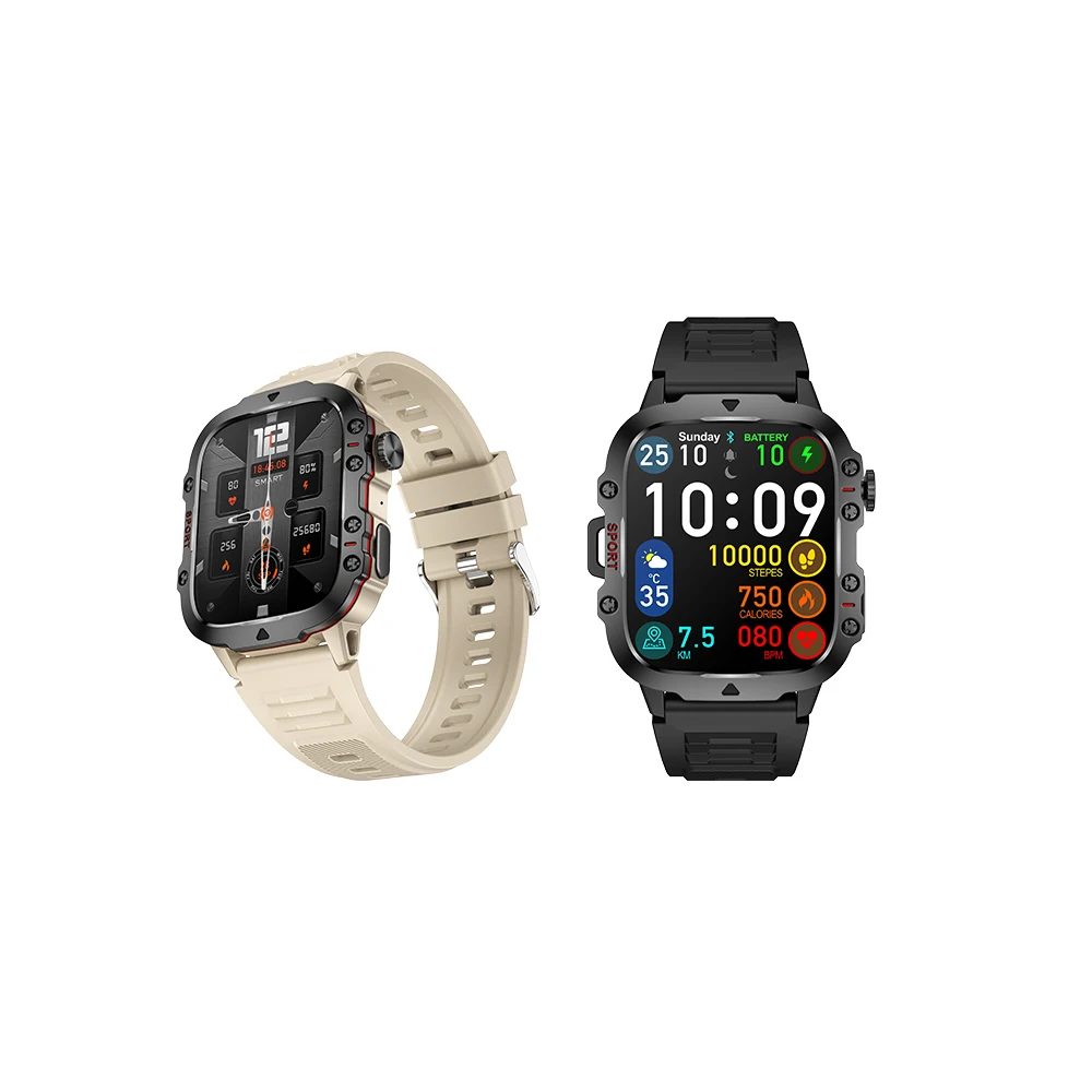Durable Waterproof Smart Watch For Men Combining Smart Functionality with Modern Design for Versatile Wear