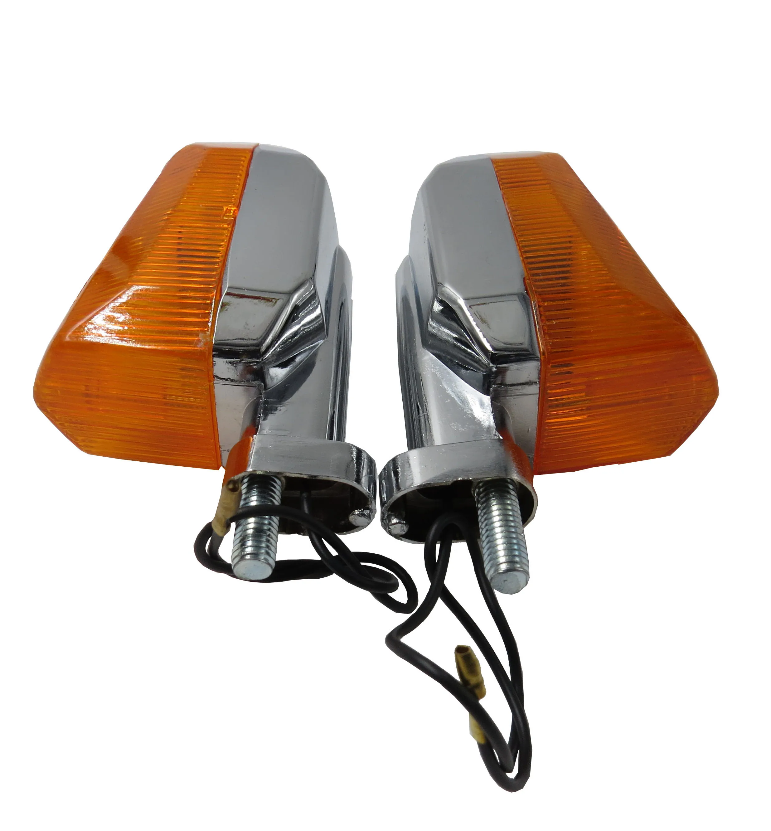 LED skeleton signal light of skull indicator light Turn Signals for yamaha V80 R dirt bike