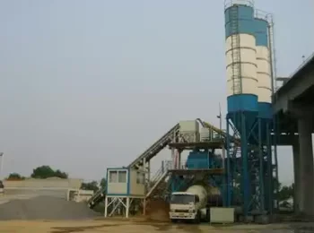 Китайский известный бренд новый продукт бетонный завод HZS03 Лучшая цена в Алгерию