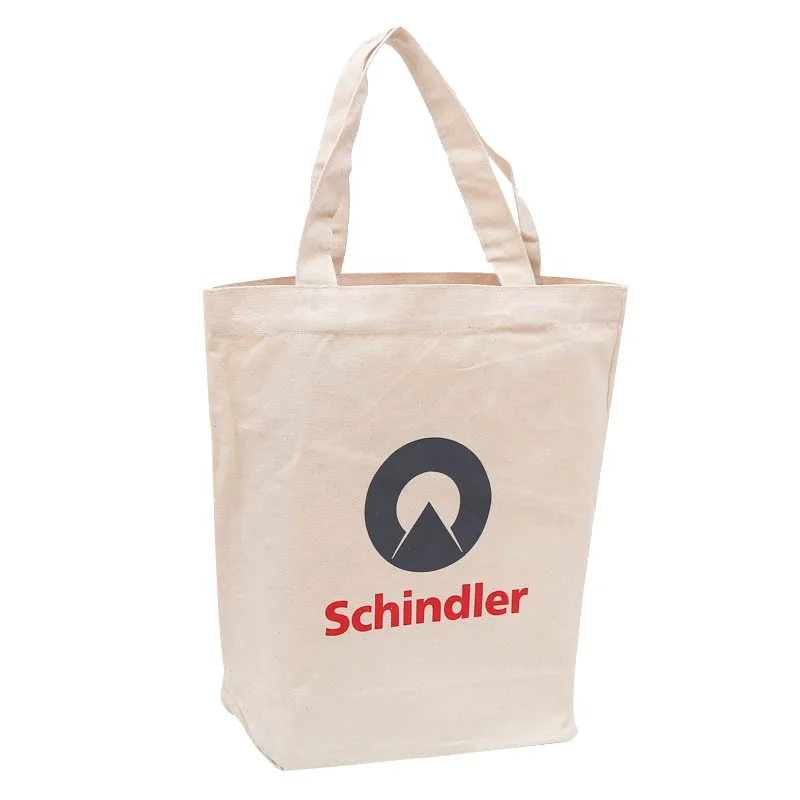 
Custom Printed Promotional Shopping Bag Canvas Tote Organic Cotton Bag 