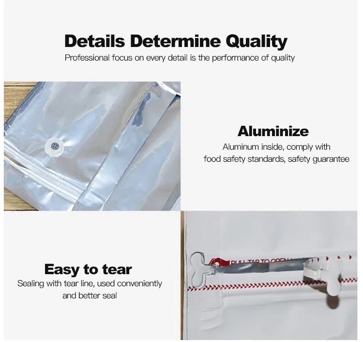 Biodegradable Black Coffee Bags With Valve And Zipper Custom Paper Packaging Flat Bottom Coffee Bean Bag 250gr 250g