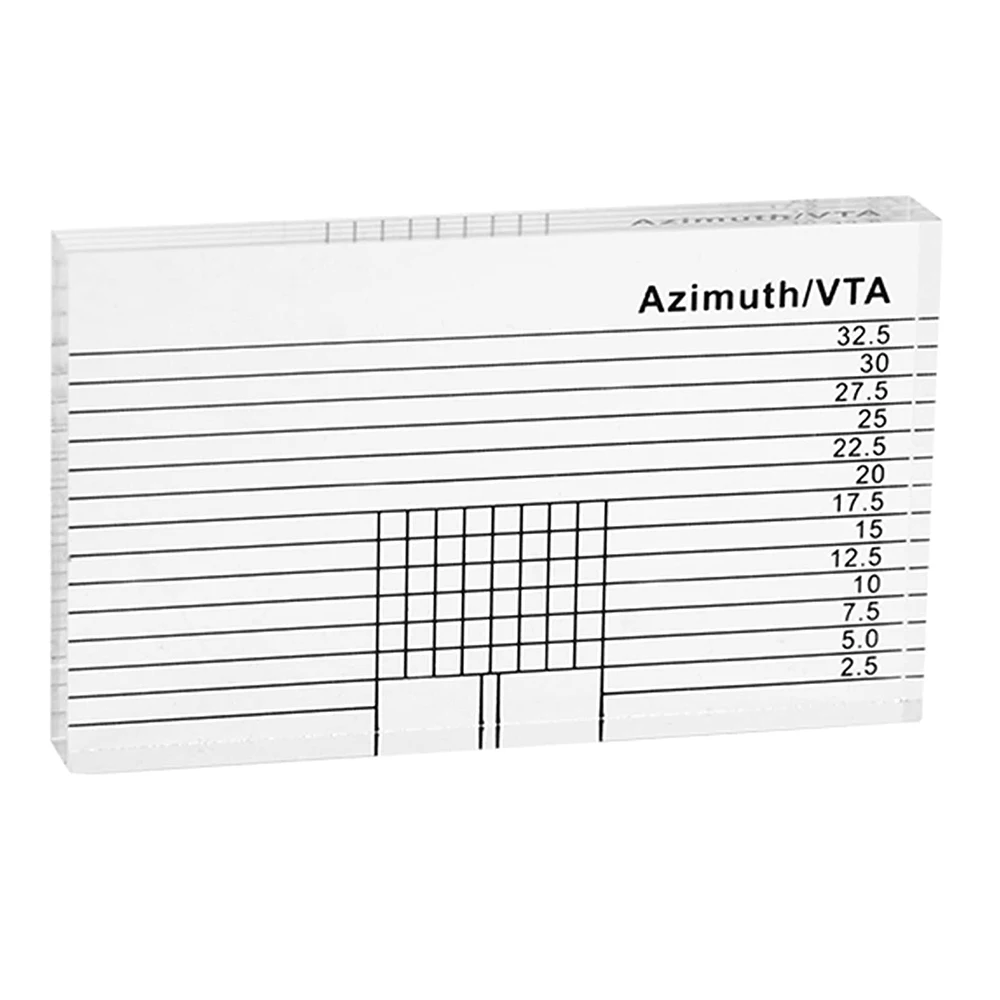 Прозрачный акриловый измерительный блок толщиной 10 мм направляющая для линейки из прозрачного глянца «сделай сам»