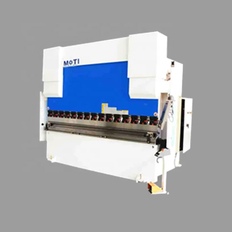 automatic electric hydraulic horizontal busbar steel sheet metal cutting and bending press brake machine