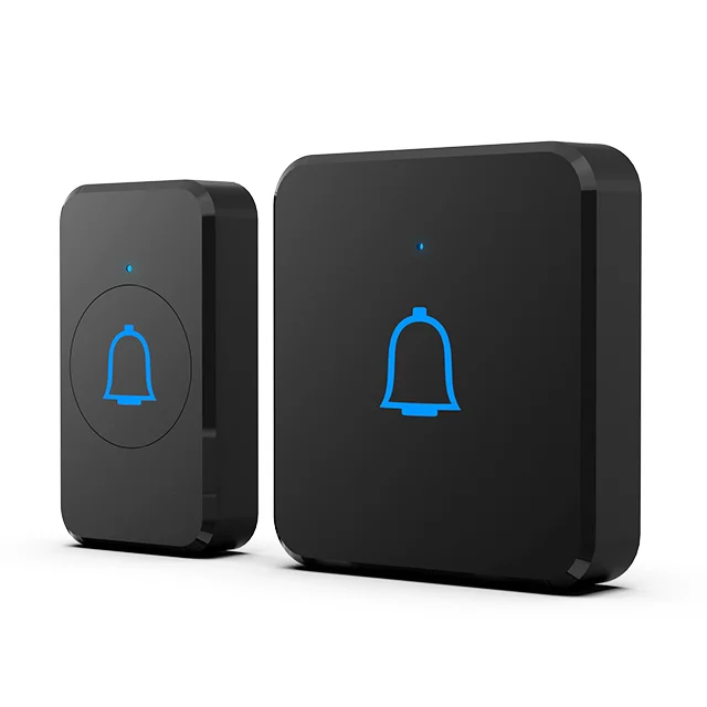 Supply 1000 Feet Range 56 Ring Tone Home Rang Dong Plastic Wireless Smart Doorbell