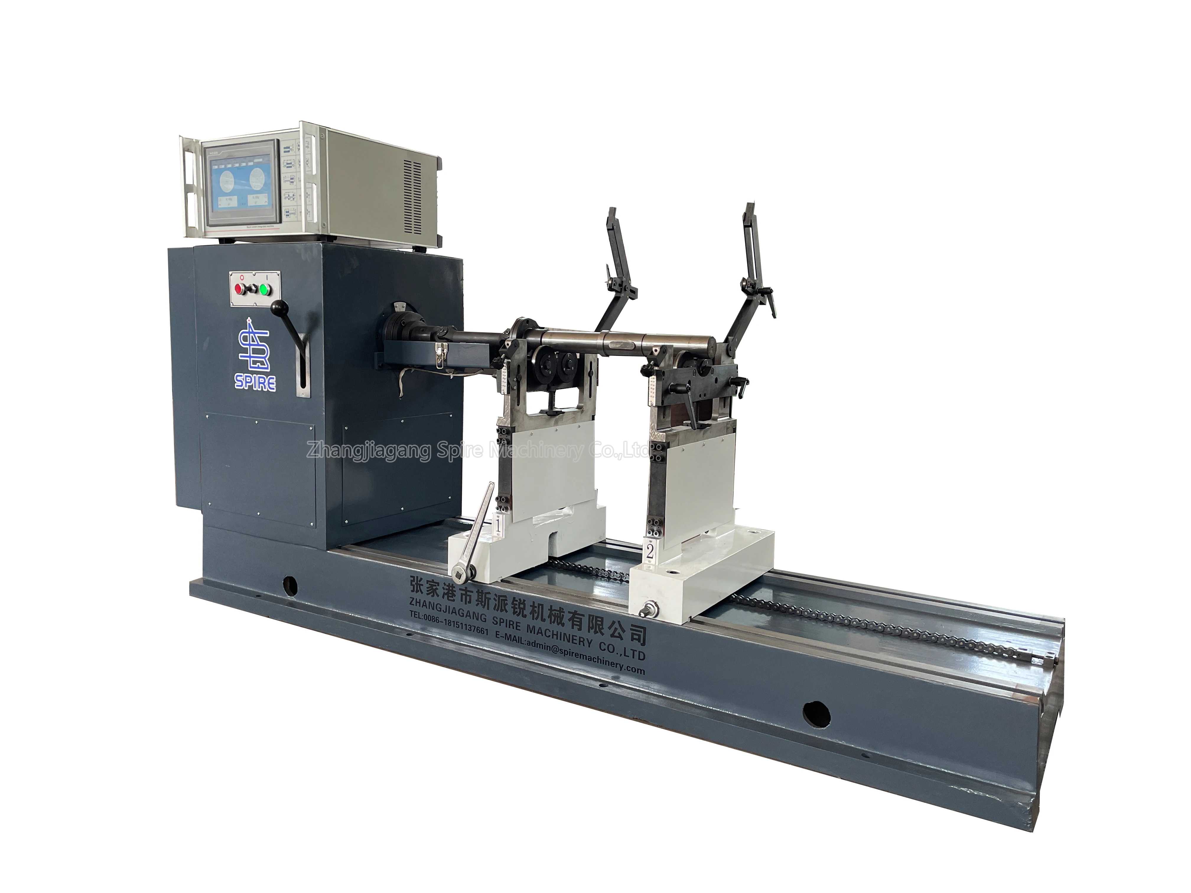 High Precision hard bearing belt driven rotor dynamic balancing machine rotor balancing machine equipment