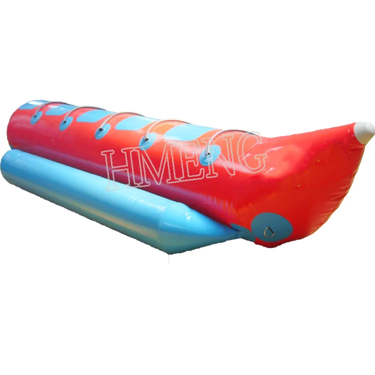 PVC Tarpaulin Airtight Air Sealing Inflatable Flying Fish Banana Boat Water Games For Sale inflatable fishing boats