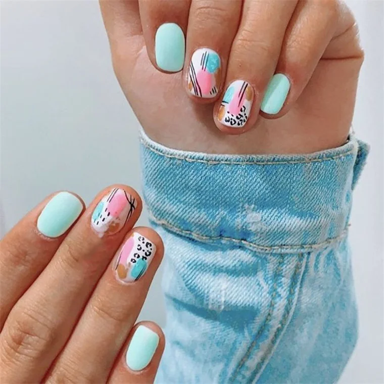 Offer Sample Artificial Uni Accessories False Nail Fake Nails With Glue In Pakistan