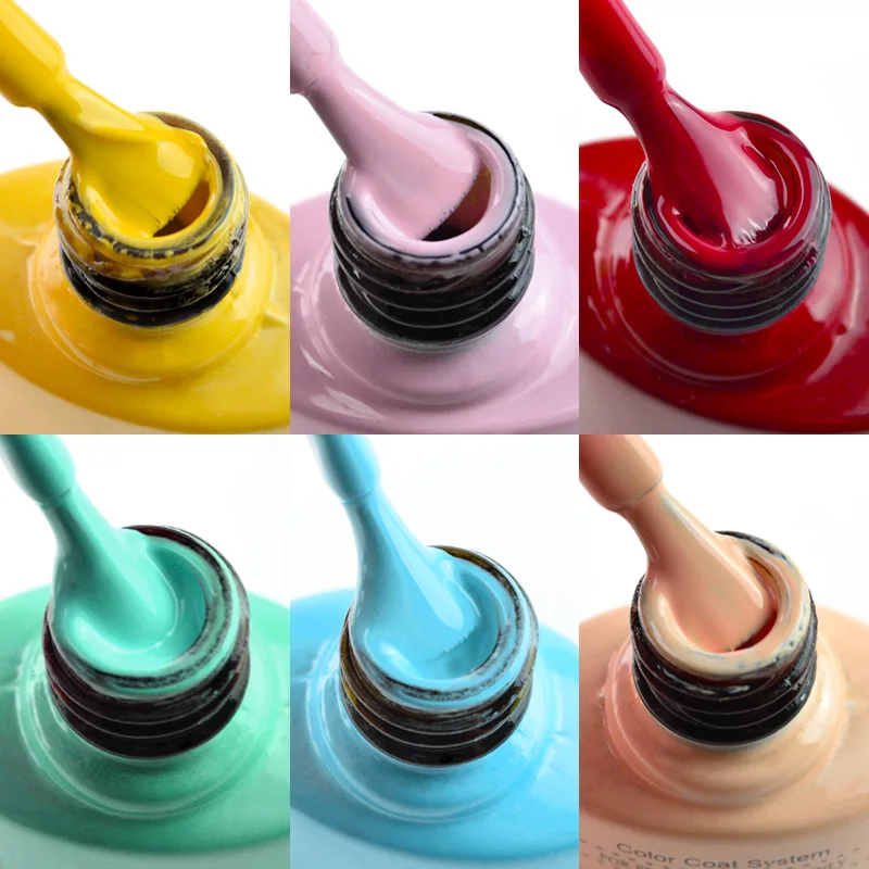 
70518K Venalisa VIP2 gel nail polish set new 60 colors nail polish uv gel basecoat primer MATTE topcoat color book full set 