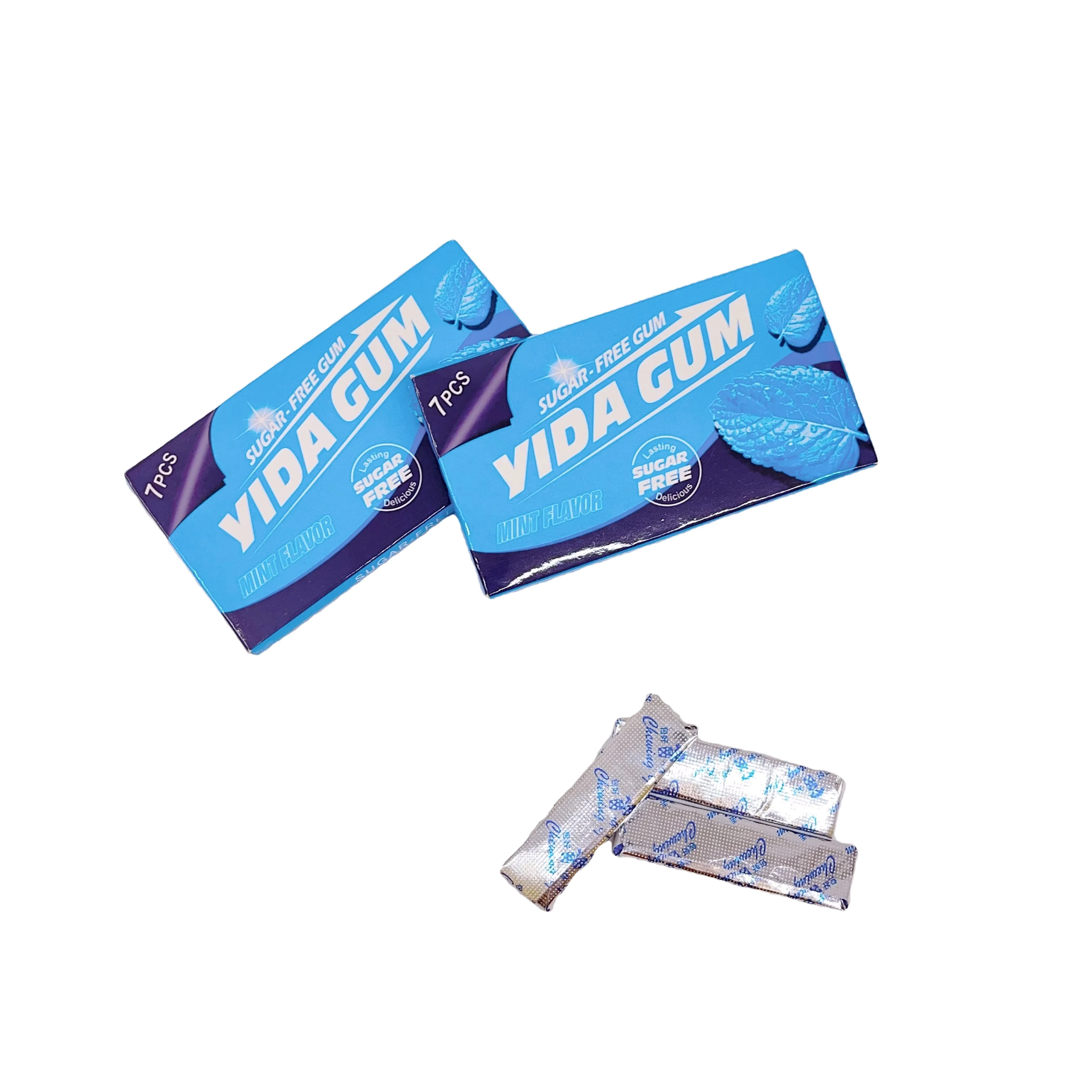 Lubai Yida New Product Wholesale Custom Mint Fruit Flavor Chewing Gum