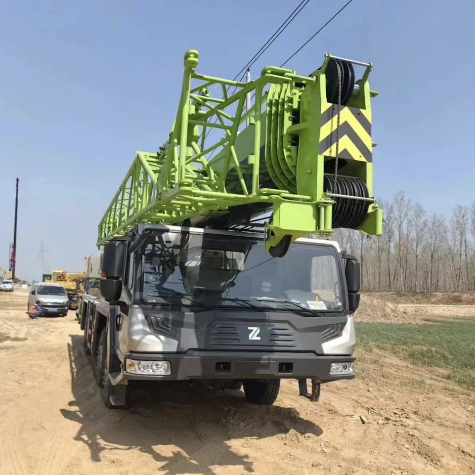 Second Hand 50 ton Zoomlion ZTC500V Truck Crane For Sale Used Zoomlion 50T Crane