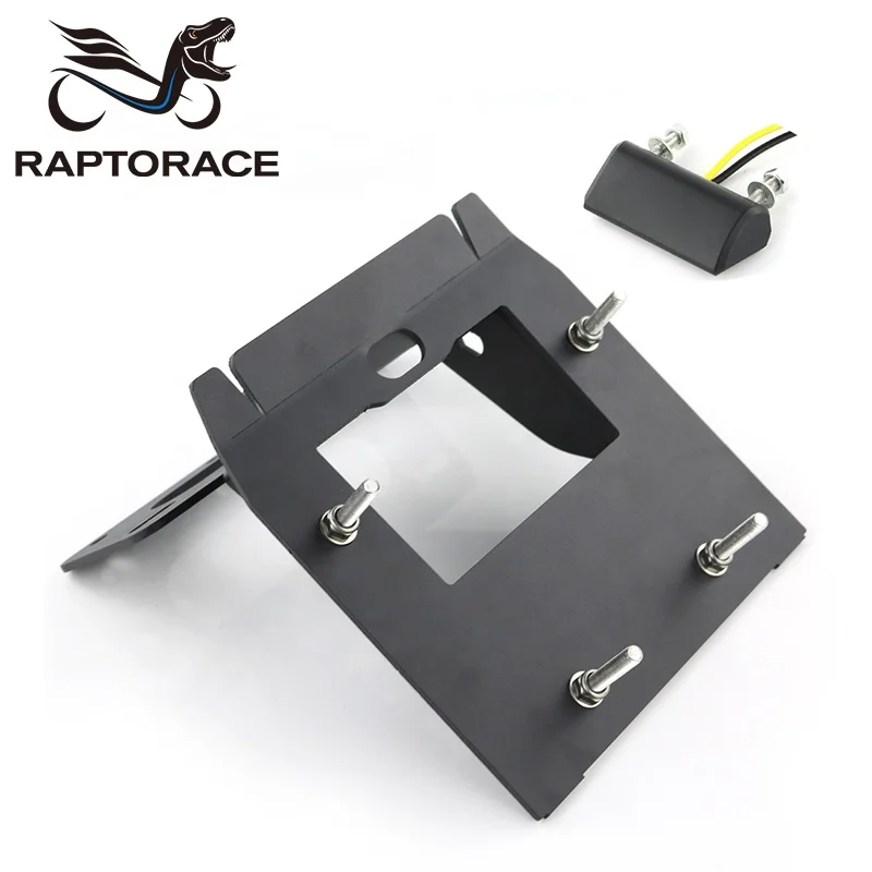 Raptorace fit for HONDA MSX125 2017-2021 aftermarket aluminum number license plate holder fender eliminator tail tidy
