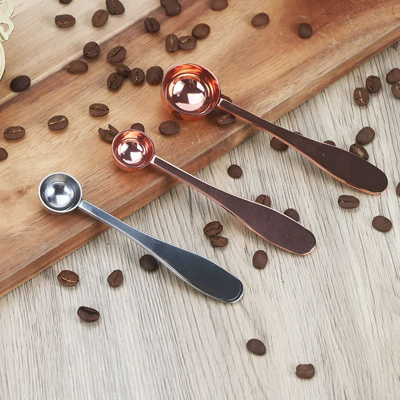 Spot Coffee Spoon Stainless Steel Kitchen Milk Powder Measuring 15ML Fruit