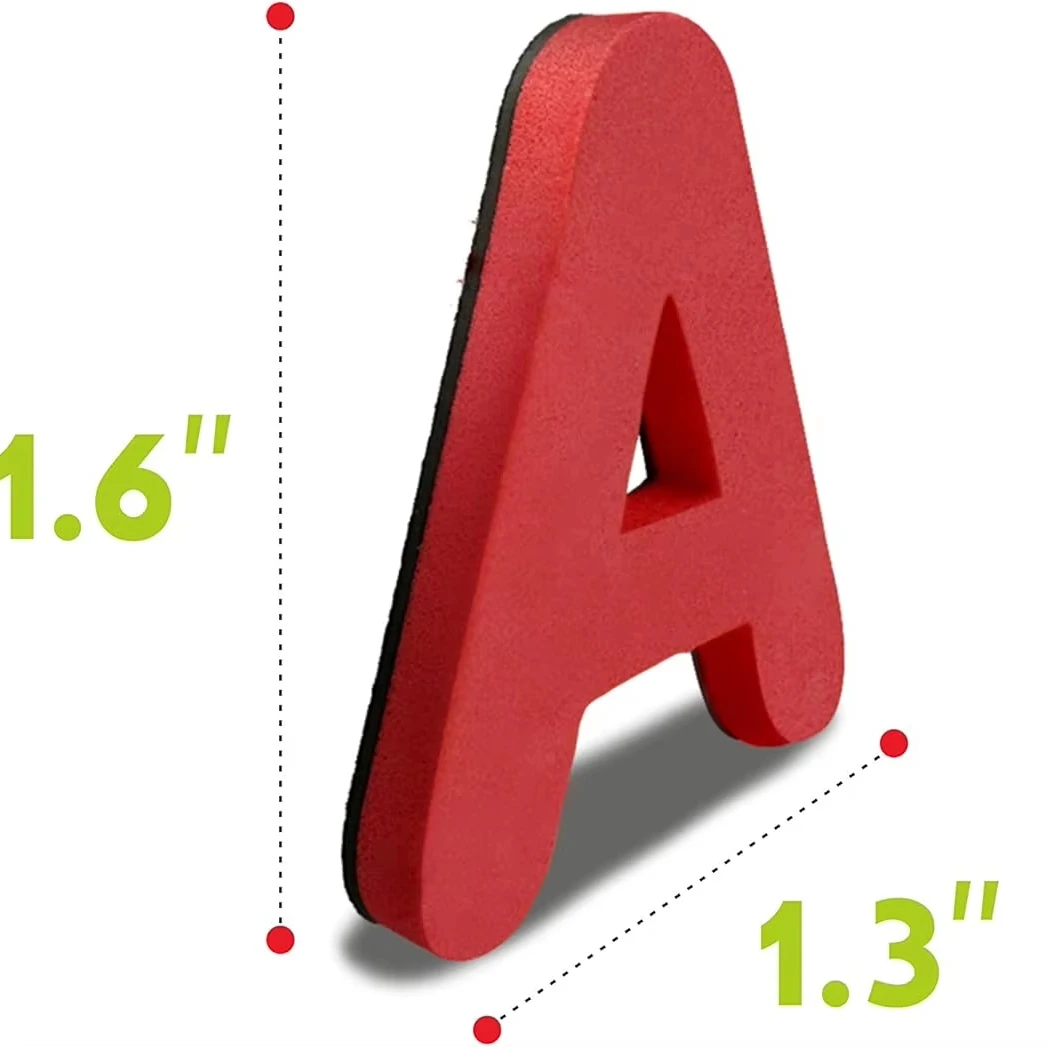 Силиконовые магнитные буквы и цифры магниты на холодильник для детей алфавита