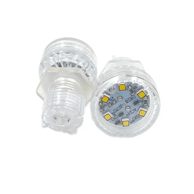 hot selling 35mm E14 amusement  rgb led pixel lamp AC24V ferris wheel led ride carousel lamp