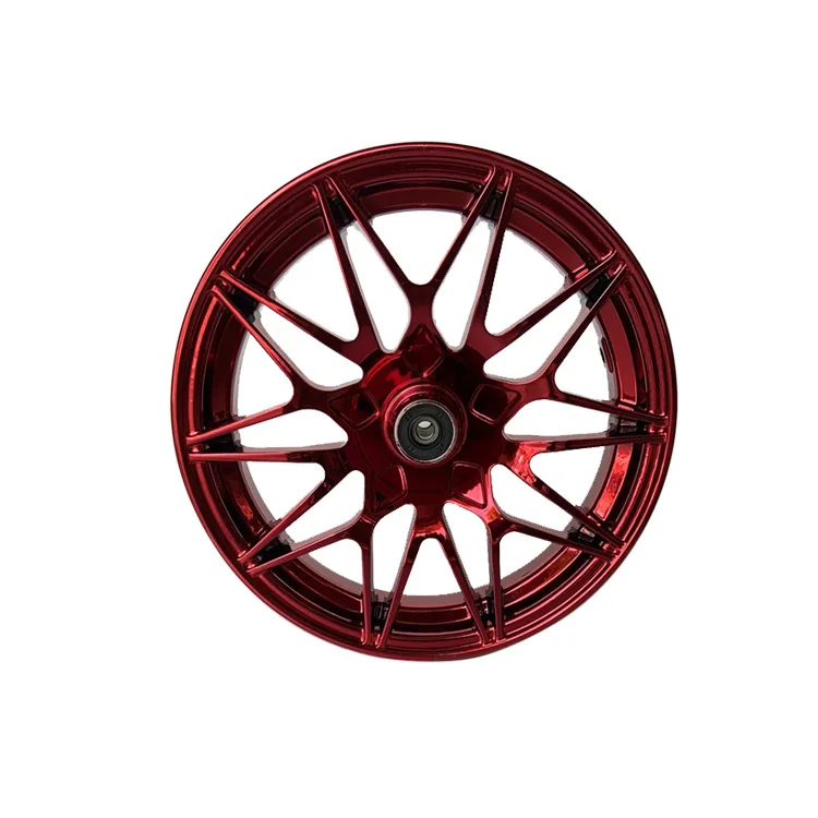 
 Крутое автомобильное модифицированное автомобильное алюминиевое колесо 130/70-12, шина подходит для 12-дюймовых 3,0 широких двойных хризантем от производителя  