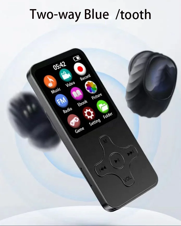 Custom digital mini mp 3 audio reproductor mp3 music player portable walkman