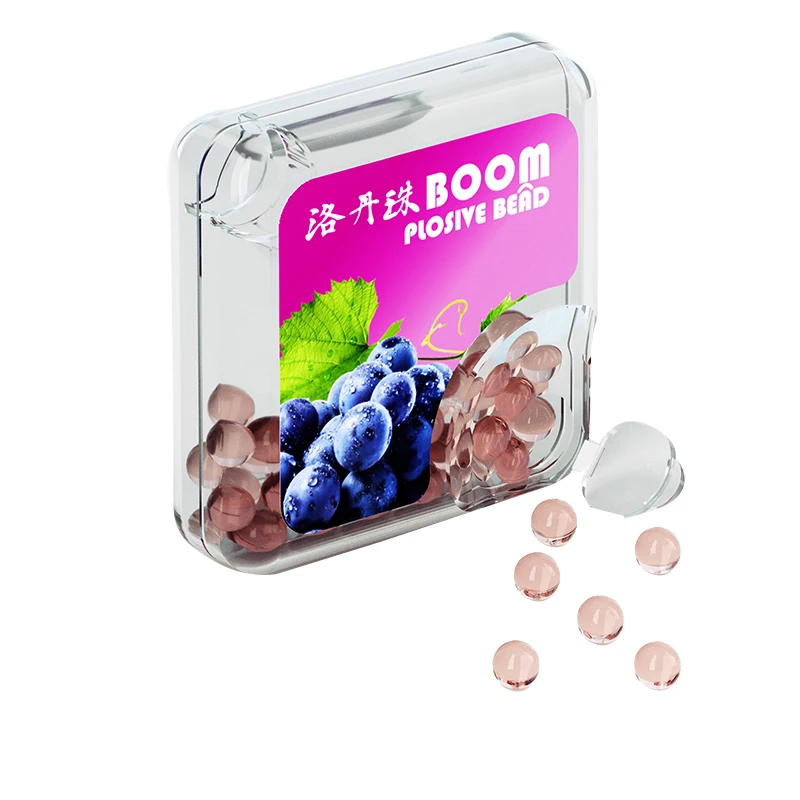 Охлаждающий аромат винограда ароматические шарики Kiyokuchi Maru без жевания мятного вкуса новая стильная резинка для быстрого дыхания