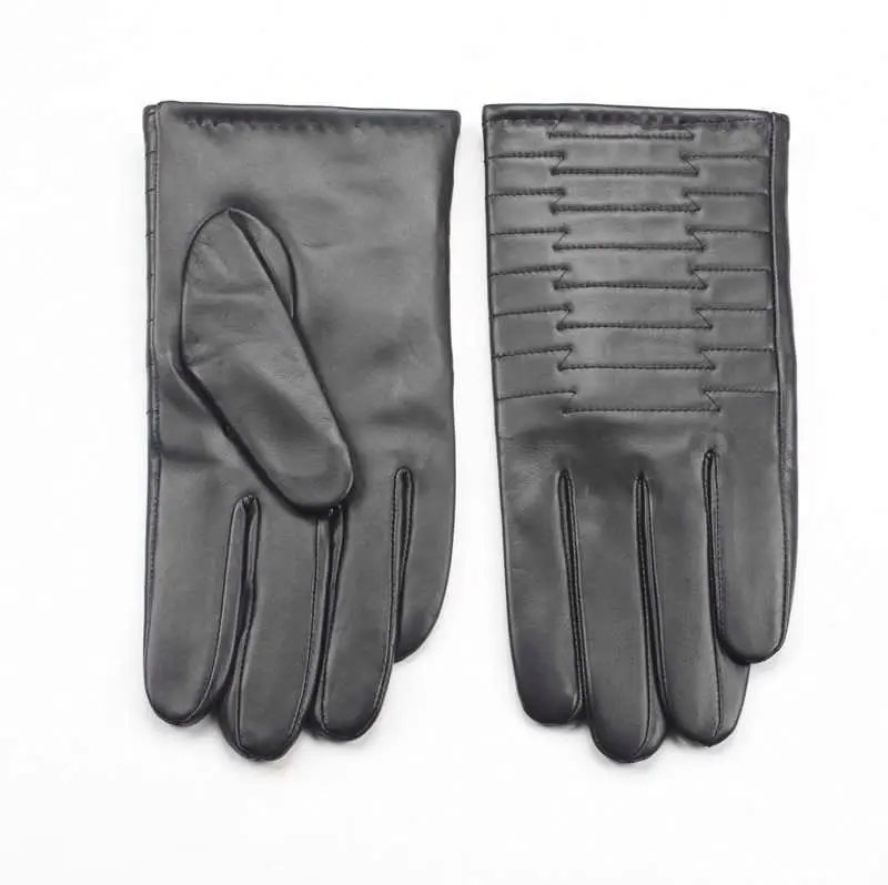 Professional factory directly supply genuine leather gloves winter fashion