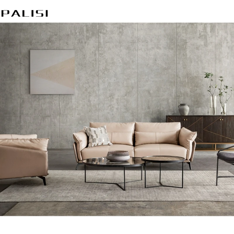 Modern leather sofa 1+3 small living room furniture set customs synthetic leather sofa sectionals furniture wholesale