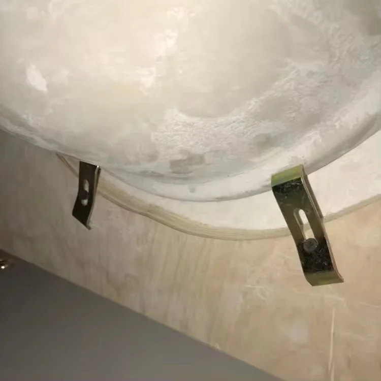 Iron Mounting clips anchor for undermount under counter vanity ceramic sinks porcelain sinks stainless steel kitchen sinks