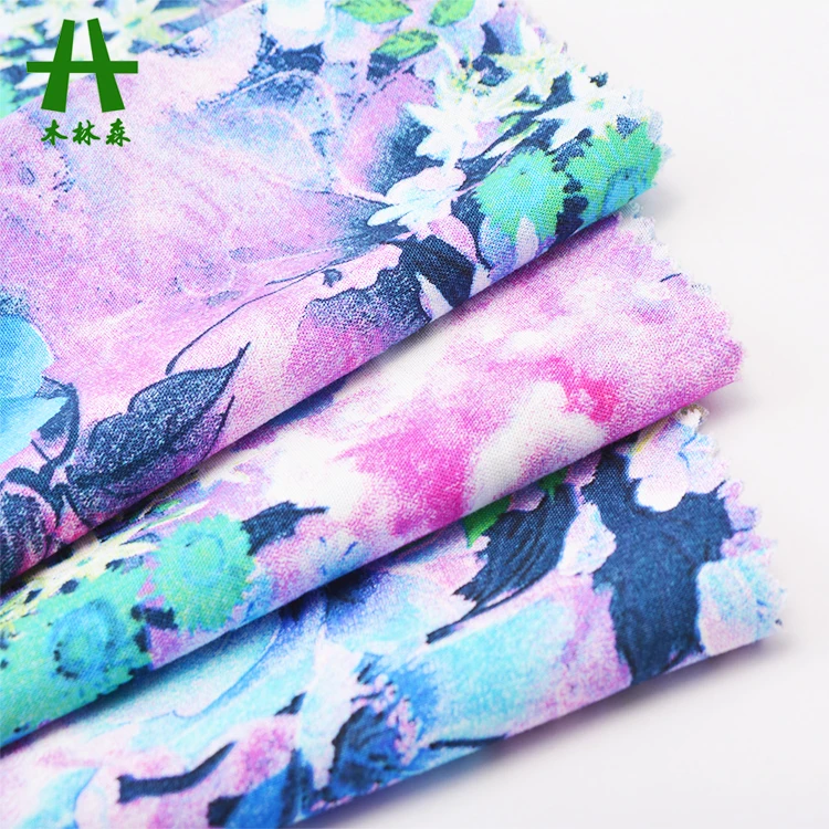 Mulinsen Textile Hot Sale Printed Viscose Poplin Rayon Fabric Supplier