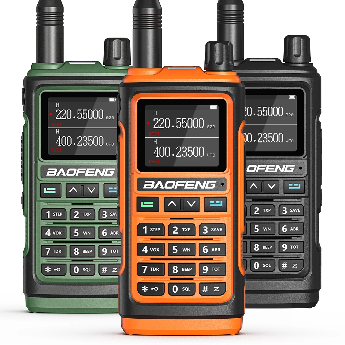 Профессиональная Водонепроницаемая рация Baofeng UV-17L Pro, беспроводная камера с частотой копирования, большой диапазон мощности 16 км, радиоприемник