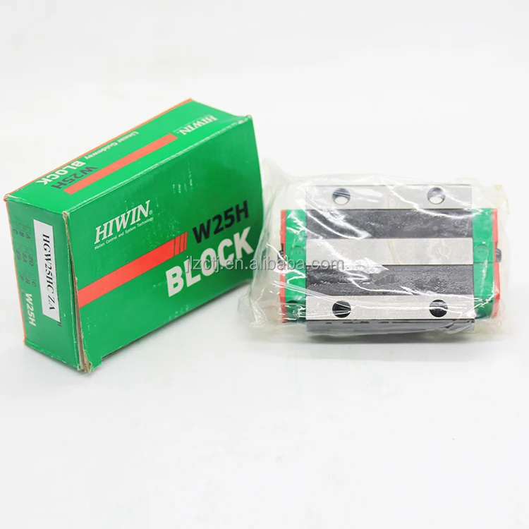 HIWIN Linear Guide Rail Block HGHW20HA Slide Block for grinding machines injection beds