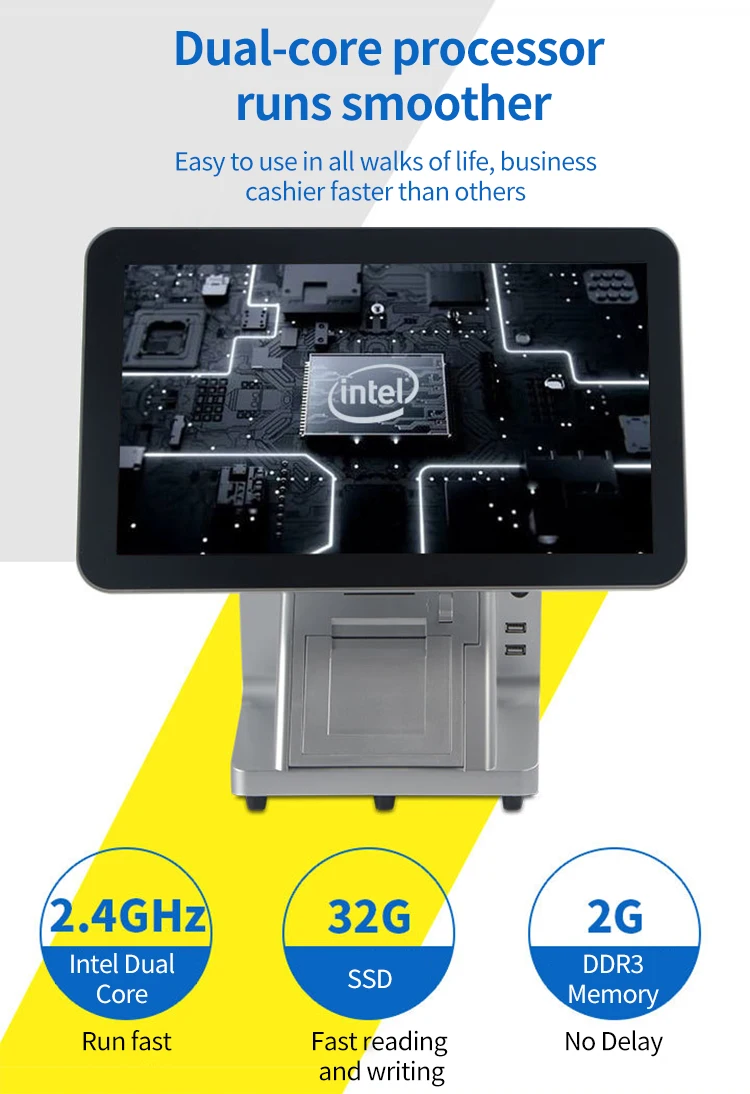 All In One New style Pos Machine System Cash Register Sale Caja Registradora