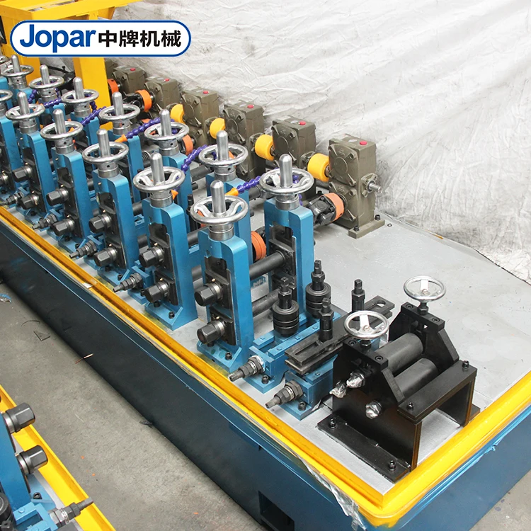 Metal Aluminium Square Round Rectangle special pipe Tube Making Machine Tube Mill Line