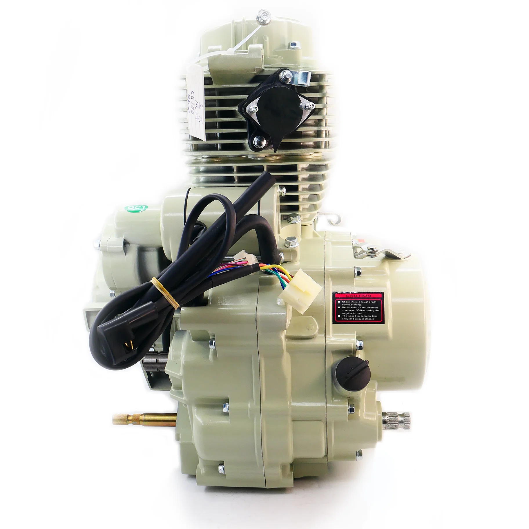 CG125CC motorcycle assembly Class 8 full wave AC horizontal air cooled engine