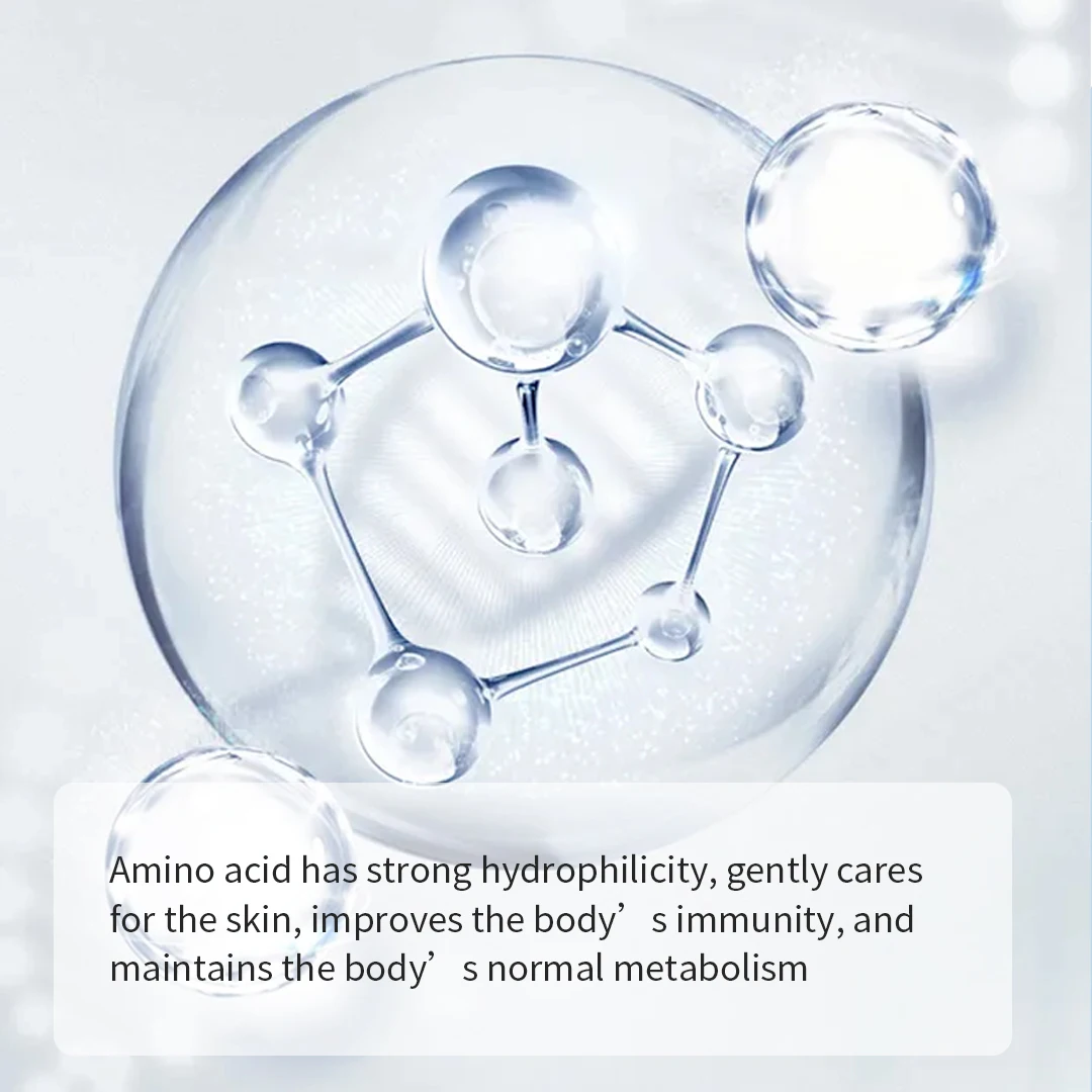 Best Gentle Foam Face Wash Vitamin C Amino acid Foaming Facial Cleanser