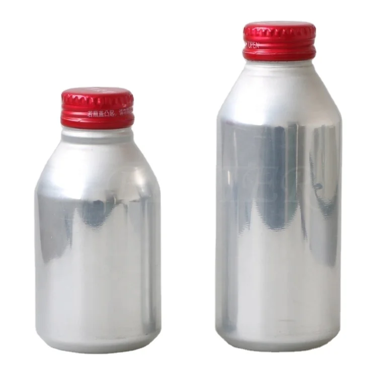 wholesale food grade 200ml 250ml 330ml 500ml recycled aluminum soft drinking bottle