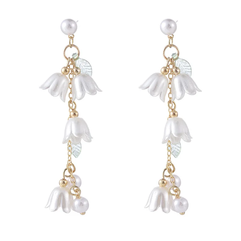 S925 Silver Needle Chen Shuting Celebrity Style Metal Knot Tassel Earrings Personality Temperament Studs Fashion Ear Jewelry