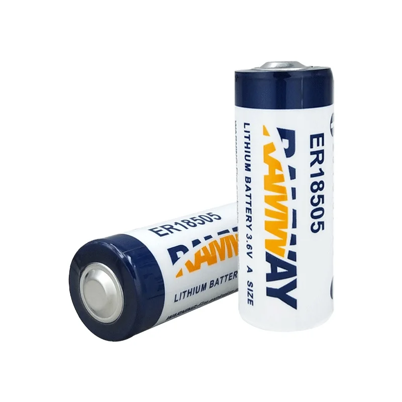 Customized Li/SOCl2 lithium battery ER18505 3V 4000mAh Size A non rechargeable for water meter