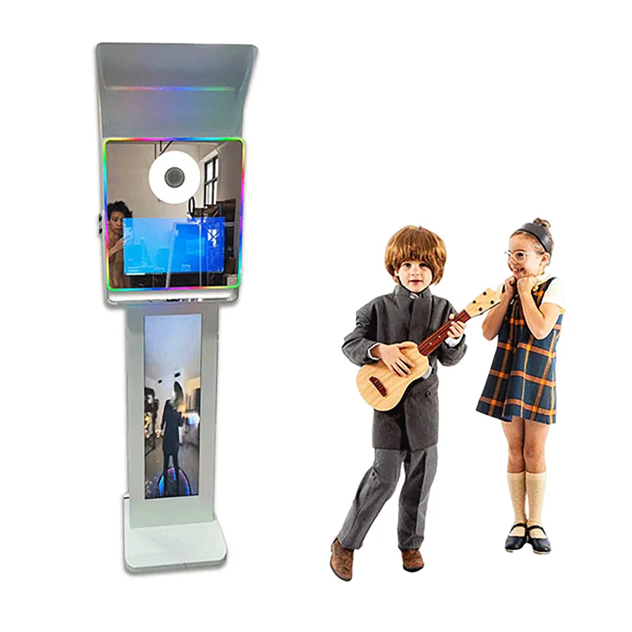 Selfie Magic Photo Mirror Booth Camera Photo Gif With Props Free Accessories Magic Mirror Photo Booth Parameter