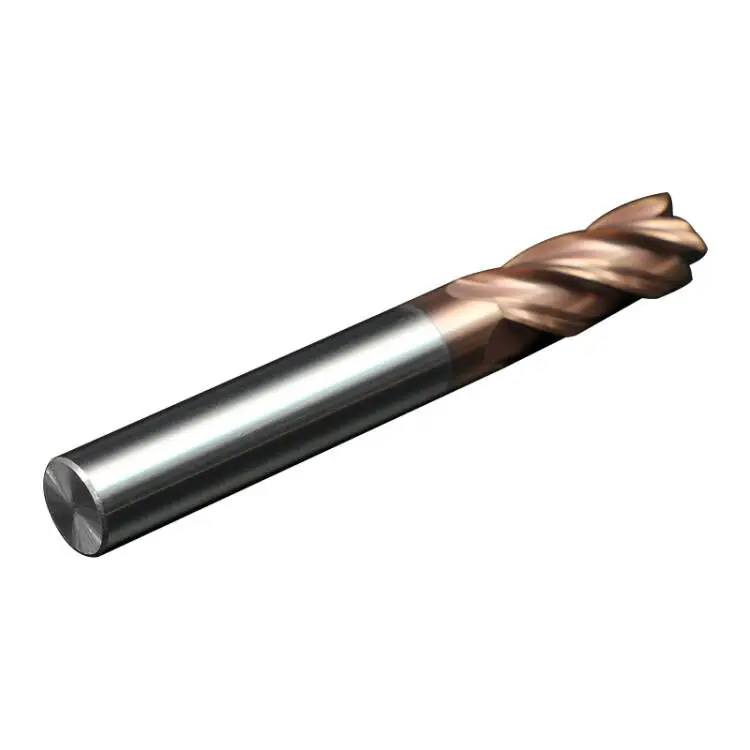 HRC60 Tungsten Carbide End Mill CNC Cutting Tools Flat Endmill Lathe Tool