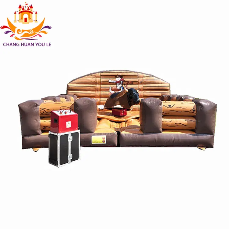 Надувной спортивный механический тренажер Родео Булл высокого качества на заказ