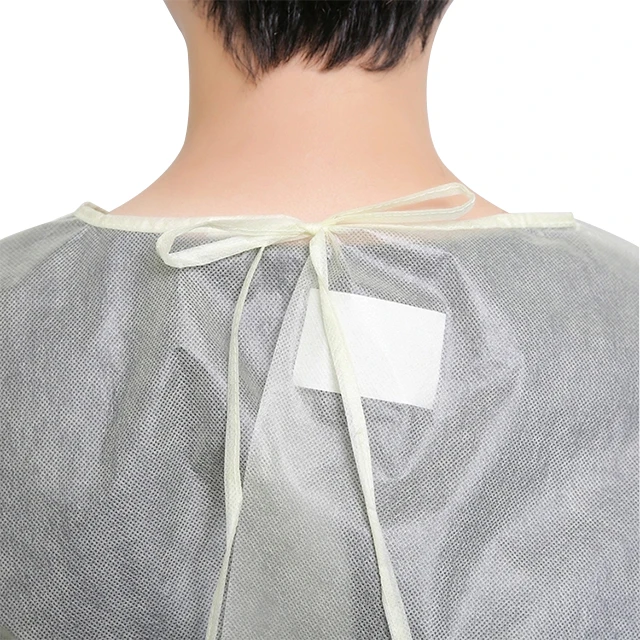 Disposable Medical Isolation Gown Hospital Non Woven Surgical Gowns