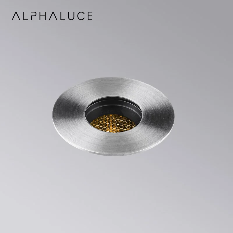Stainless Steel Recessed Inground Light Outside Warm White Deck Lights Garden Inground Buried Underground Light