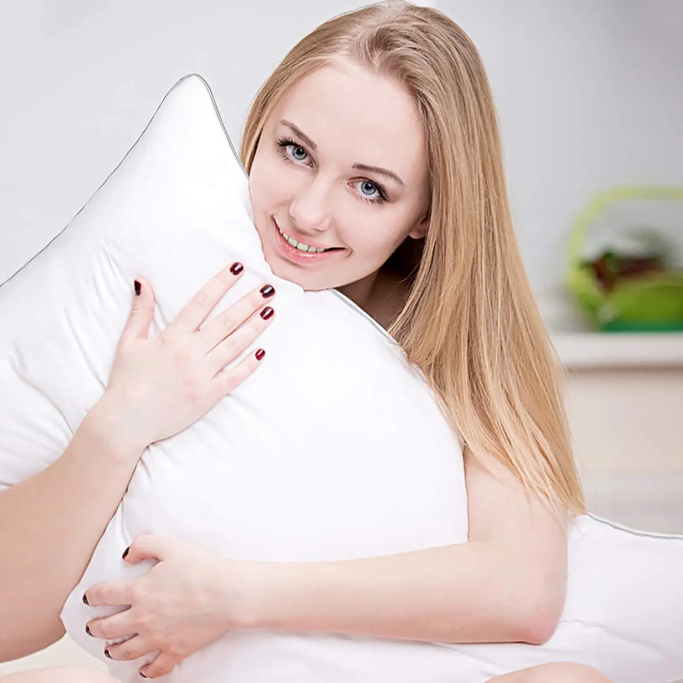High Quality Wholesale Good Price Super Soft White polyester Comfortable bedroom pillows