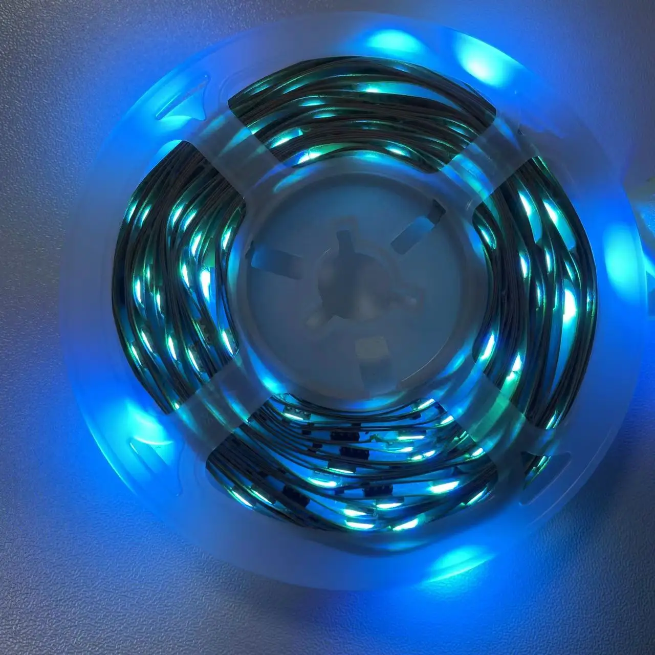 ZZY-RGB гибкие светодиодные полосы 25 м белая катушка 24 В декоративное освещение Светодиодные полосы