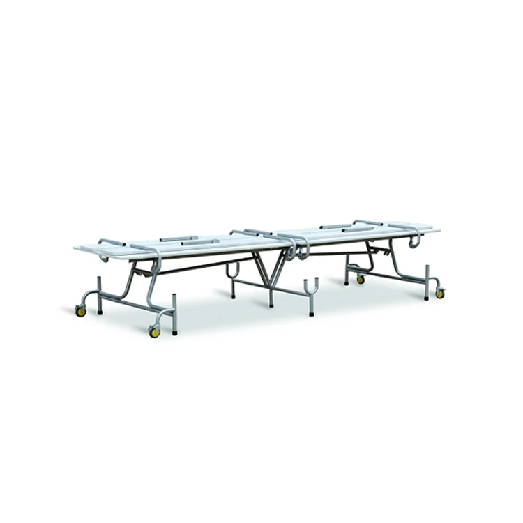 Hot Sale School Restaurant 8-person Plastic Folding Table and Chair Set for Canteen