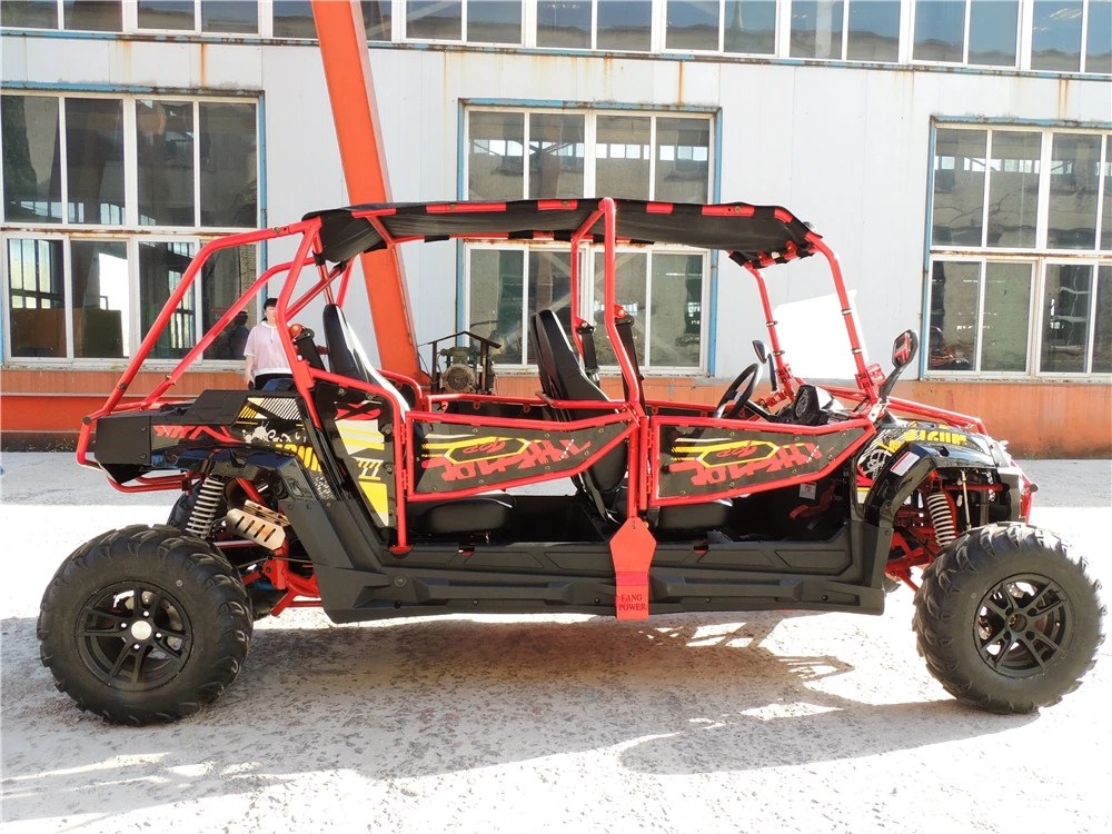 Powersports  400cc 4 seats 4 stroke engine side by side 4 wheels UTV with EPA