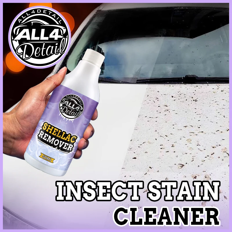 YT022 500ML Efficient Car Care Cleaning Products Shellac Cleaning Agent Insect Stain Remover