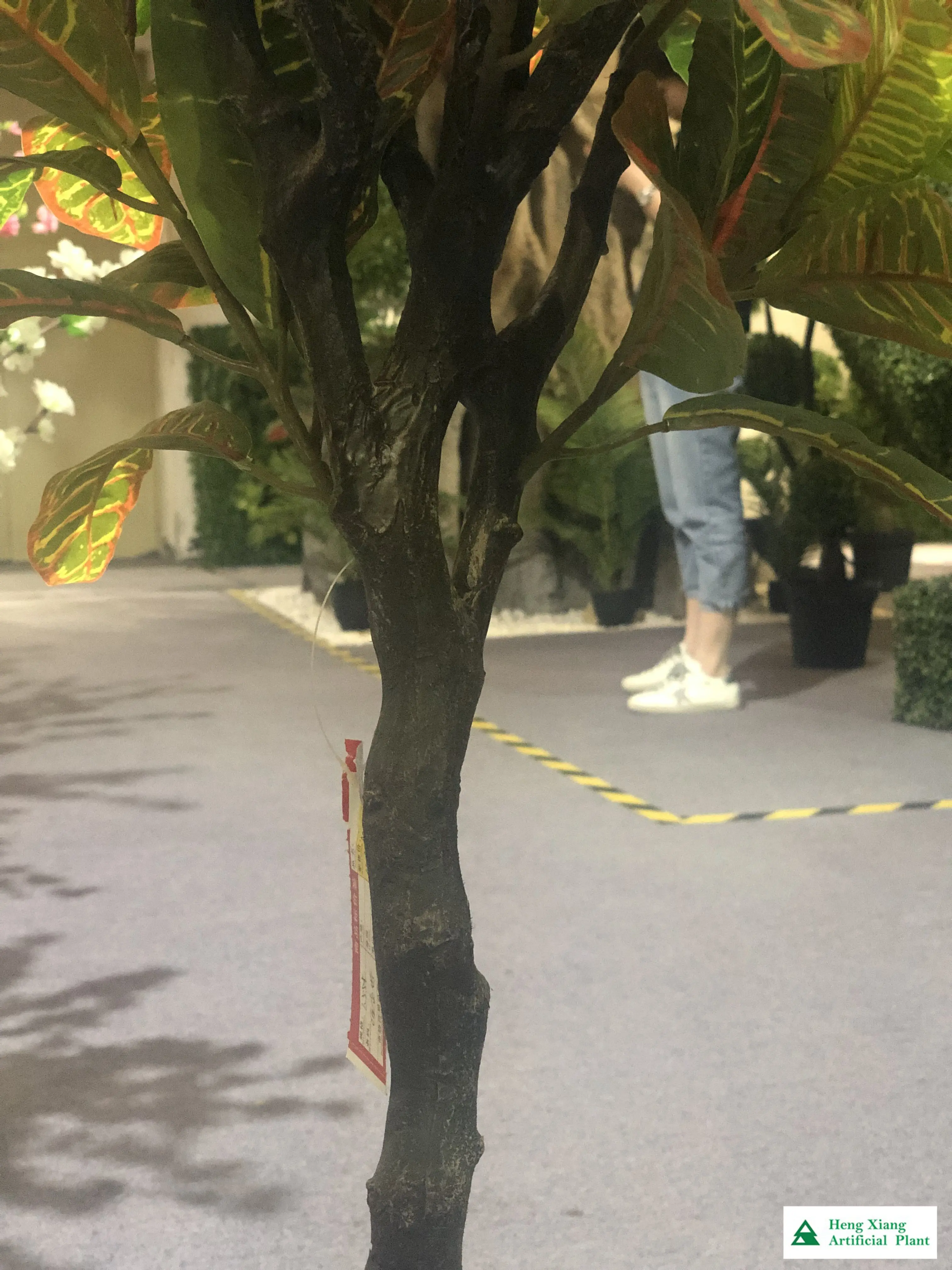 High quality Artificial Croton  Plant beautiful leaves wholesale artificial plant tree for sale