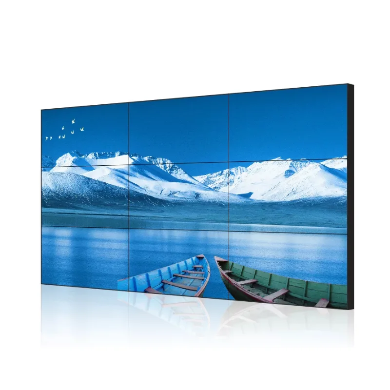 LCD Panel 2x2 3x3 indoor 55 inch seamless multi-screen tv wall panel mounted LCD splicing screen video wall