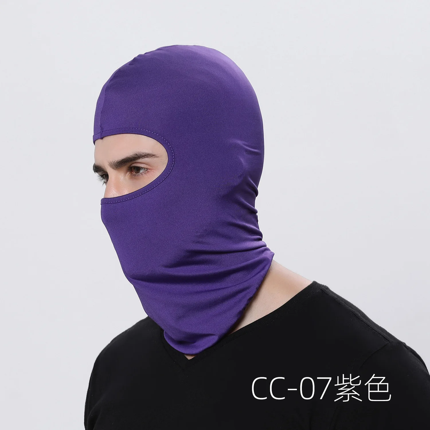 Ruidong Wholesale 1 Hole Full Face Cover Ski Mask Winter Balaclava One Hole Bandana Warm Full Face Mask For Outdoor Sports